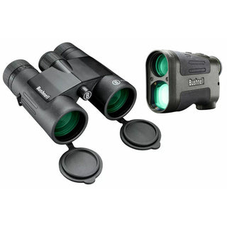 Bushnell Prime 10X42 und Prime 1300 Laser-Fernglas-Kombination