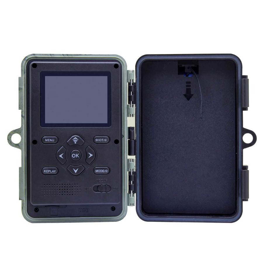 Camouflage EZ60 Wi-Fi Jagdkamera - An Smartphone senden 