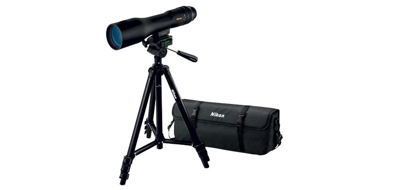 Nikon Prostaff 3 16-48x60 Spektiv – Komplettset mit Stativ