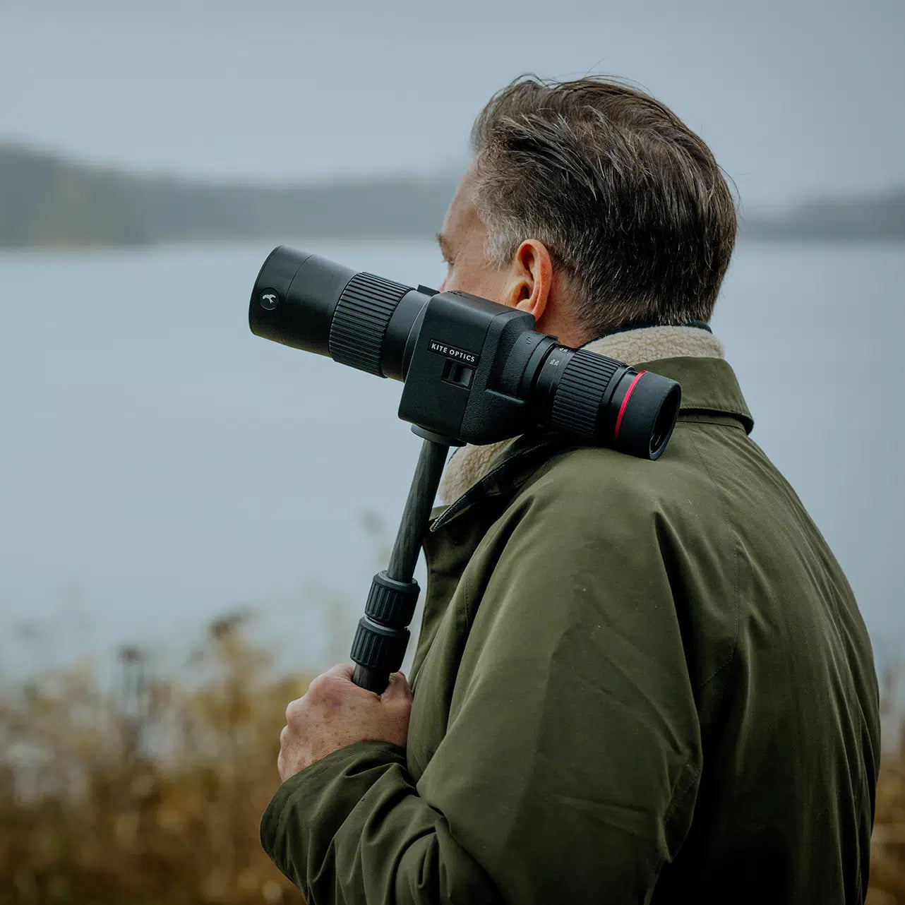 Kite Optics APC 60 ED stabilisiertes Spektiv + 17-35x WA 