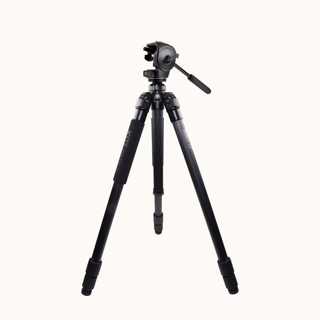 fernrohre Kite Optics KSP 80 HD 25-50X80 + Stativ Ardea CF mit Manfrotto 128 RC Videoneiger 
